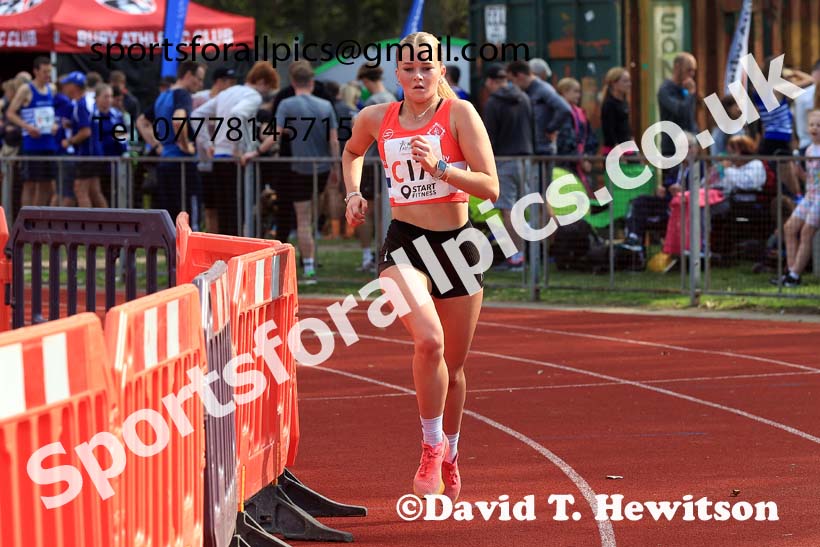 Womens Under-17s, 2024 Northern Mens 6 and Womens 4 and Youngsters Relays, Stanley Park, Blackpool.  Photo: David T. Hewitson/Sports for All Pics